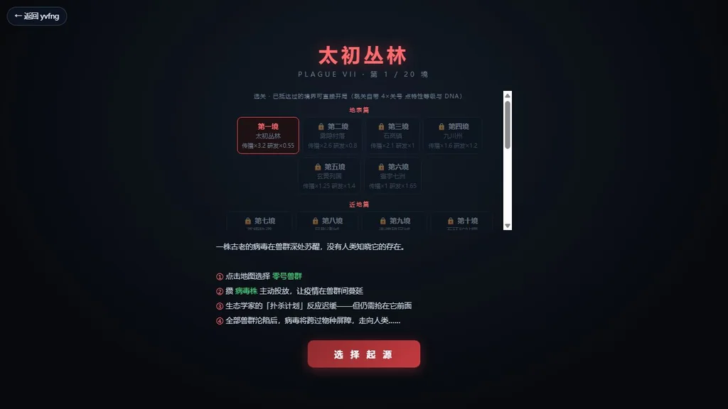 第七瘟疫 游戏界面